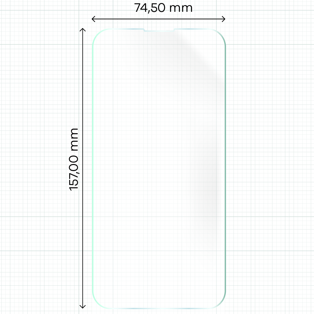 Folia hydrożelowa Bizon Film Hydrogel Front Duo dla iPhone 13 Pro Max, 2 sztuki